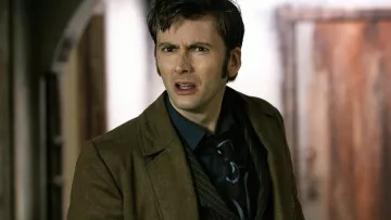 Corbata usada por el 10º Doctor (David Tennant) como se ve en Doctor Who S02E04