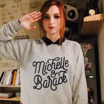 Le sweat "Michelle & Barack" d'Alison Wheeler sur sa page Instagram