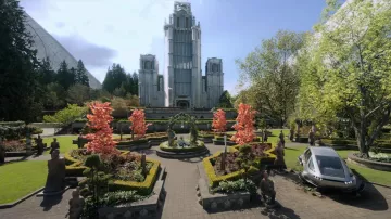 The statuette of an archer chinese earth overview in Altered Carbon S01E01