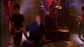 The song "A Little Less Sixteen Candles, A Little More "Touch Me" that interprets the Fall Out Boys in The brothers Scott S03E15