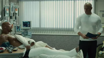 The pull white casting of Dominic Toretto (Vin Diesel) in Fast and Furious 7