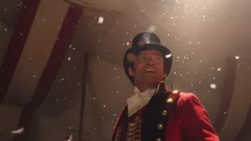 El sombrero de copa de P.T. Barnum (Hugh Jackman) en The greatest showman