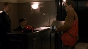 Red Bank Duffle Bag used by Jason Bourne (Matt Damon) as seen in Bourne Identity