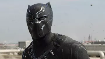 Black Panther Mask worn by T'Challa (Chadwick Boseman) as seen in Black Panther