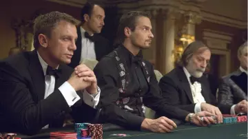 Silver Cufflinks worn by James Bond (Daniel Craig) as seen in Casino Royale