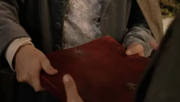 Red Book of Westmarch of Bilbo Baggins (Ian Holm) as seen in The Lord of the Rings: The Return of The King