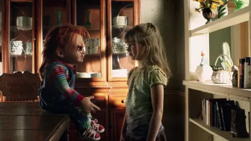 La réplica de la muñeca Chucky en la maldición de Chucky
