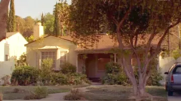The home of Malcolm at 12334 Cantura Street in Studio City in Los Angeles in Malcolm