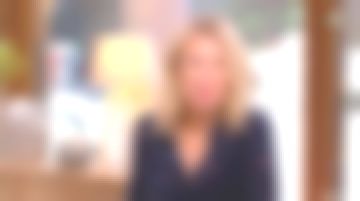 La camisa estampada de Agathe Lecaron en La maison des maternelles del 09/02/2018
