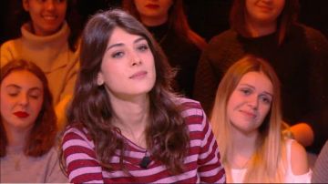 The sweater striped lurex Sandrine Calvayrac in The box + the 13/01/2018