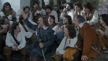 The sword of Cyrano de Bergerac (Gérard Depardieu) in Cyrano de Bergerac