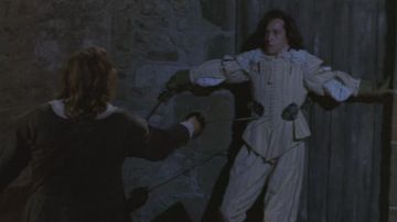 The sword of Cyrano de Bergerac (Gérard Depardieu) in Cyrano de Bergerac