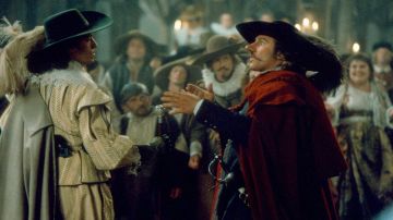 The sword of Cyrano de Bergerac (Gérard Depardieu) in Cyrano de Bergerac