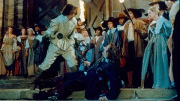 The sword of Cyrano de Bergerac (Gérard Depardieu) in Cyrano de Bergerac