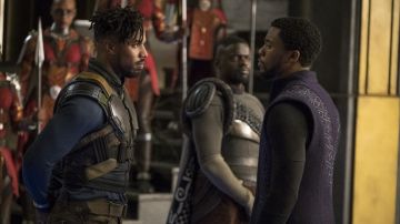 Tactical Vest worn by Erik Killmonger (Michael B. Jordan) as seen in Black Panther movie outfits