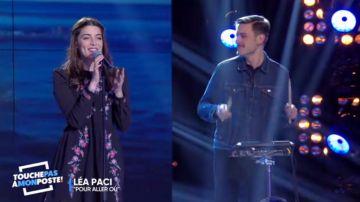 Vestido floral bordado de Léa Paci en #TPMP Touche pas à mon poste del 15/02/2018