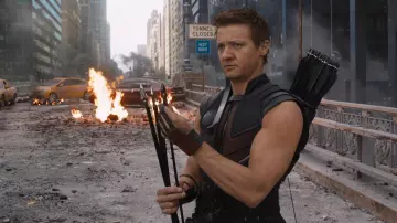 Costume worn by Clint Barton / Hawkeye (Jeremy Renner) as seen in The Avengers