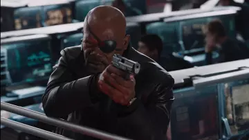 Leather Jacket worn by Nick Fury (Samuel L. Jackson) as seen in Avengers: Age of Ultron