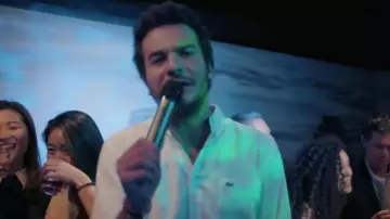 The white shirt Lacoste Amir in the clip, The streets of my sentence