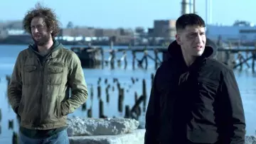Black Jacket worn by Frank Castle (Jon Bernthal) as seen in Marvel's The Punisher S01E12