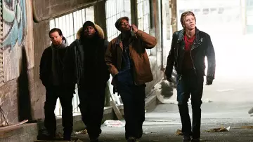 The black jacket of Jack Mercer (Garrett Hedlund) in Four brothers