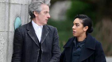 Grey Linen Frock Coat worn by The Twelfth Doctor (Peter Capaldi) as seen in Doctor Who S10E02
