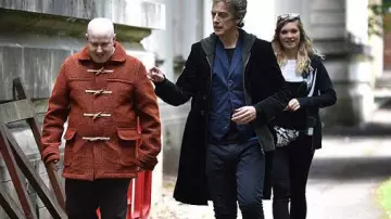 Black Velvet Frock Coat worn by The Twelfth Doctor (Peter Capaldi) as seen in Doctor Who S10E02