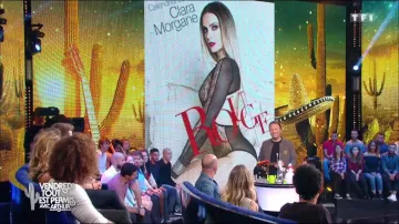 The calendar 2018 of Clara Morgane seen in Friday everything is allowed special latino