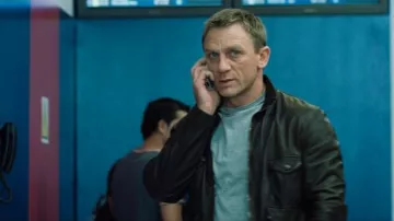 Leather Jacket worn by James Bond (Daniel Craig) as seen in Casino Royale