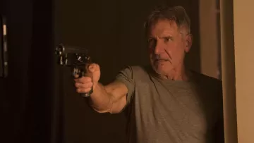 The gun of Rick Deckard (Harrison Ford) in Blade Runner 2049