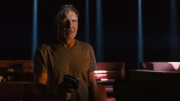 The replica of the gun Blaster Rick Deckard (Harrison Ford) in Blade Runner 2049