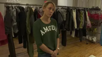 The t-shirt khaki Love Zadig and Voltaire saw in Seven to Eight of 25.02.18