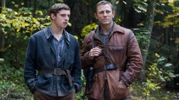 Leather Jacket worn by Tuvia Bielski (Daniel Craig) as seen in Defiance