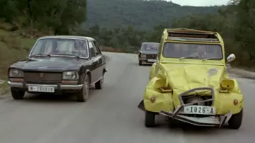 The Citroen 2CV yellow James Bond (Roger Moore) for your eyes only