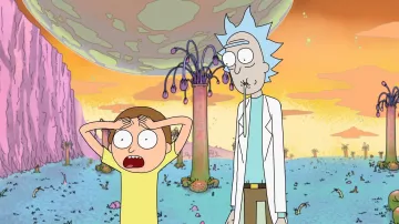 Rick Sanchez's blue t-shirt in Rick and Morty