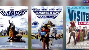 La película que los visitantes 2 vieron en el TF1 Jt