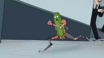 Pi­ckle Rick replica in Rick and Morty