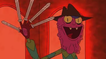 Scary Terry cosplay silicone mask from Rick and Morty