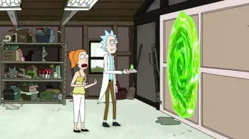 Rick Sanchez's portal gun from Rick and Morty
