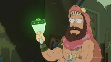 Rick Sanchez's portal gun replica from Rick and Morty