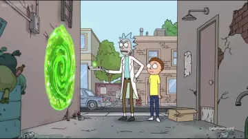 Rick's portal gun from Rick and Morty
