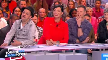 La blusa roja de Géraldine Maillet en #TPMP Touche pas à mon poste del 06/03/2018