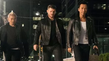 Chaqueta de cuero usada por Xiang (Donnie Yen) como se ve en la película xXx: Return of Xander Cage