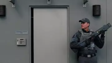 Les écussons velcro de l'unité ACU dans Jurassic World