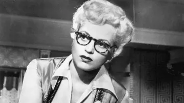 Les lunettes de vue de Emma Dawn / Billie (Judy Holliday) dans Born Yesterday