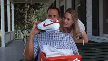 Nike Cortez Sneakers worn by Forrest Gump (Tom Hanks) as seen in Forrest Gump