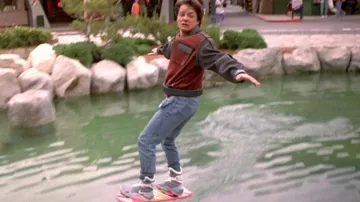 Marty Mc Fly's (Michael J. Fox) Self-Lacing Shoes in Back to the Future II