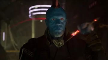 The arrow and the iroquois of Yondu Udonta (Michael Rooker) Guardians Of The Galaxy 2