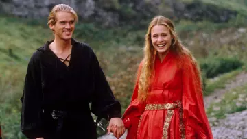 La robe rouge de Bouton d'or (Robin Wright) dans Princess Bride