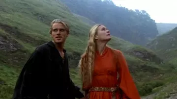 Buttercup's (Robin Wright) wig in Princess Bride